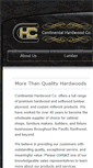 Mobile Screenshot of continentalhardwood.com