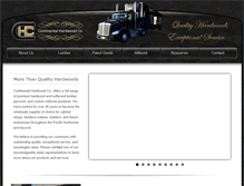 Tablet Screenshot of continentalhardwood.com